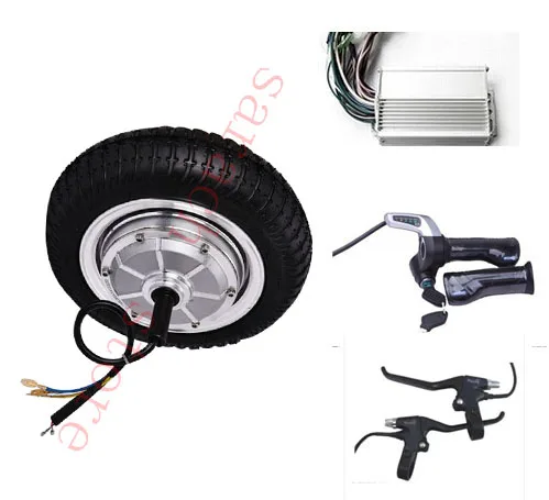 

9 inch 500W 24V singal shaft electric skateboard hub motor , electric motor for scooter , electric wheelchair hub motor