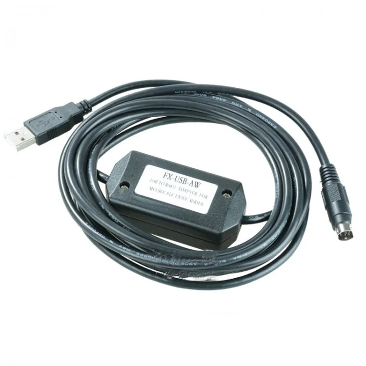 FX-USB-AW programming cable for PLC programming FX3U FX3G PLC