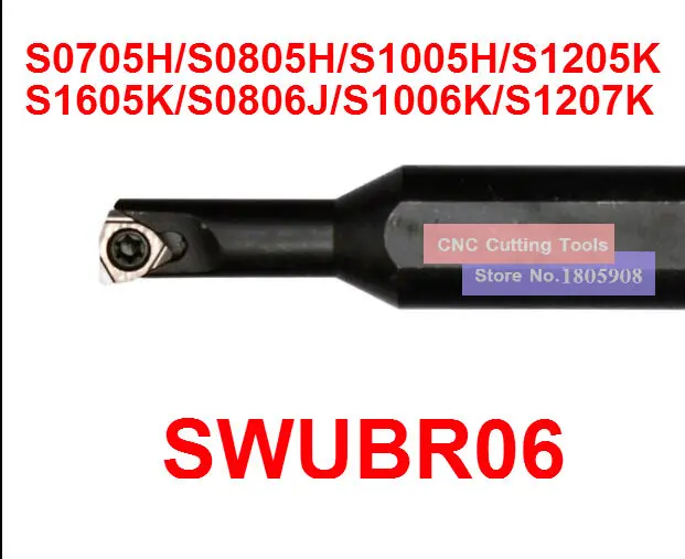 

SWUBR06 S0705H/S0805H/S1005K/S1205K/S1605K/S0806J/S1006K/S1207K/S1607K SWUBR06,tool cutting edge angle 93 degree use WBGT060102