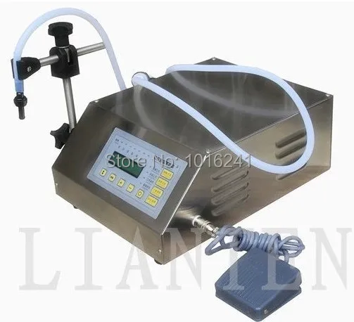 Electric Digital Control Liquid Filling Machine Small Portable