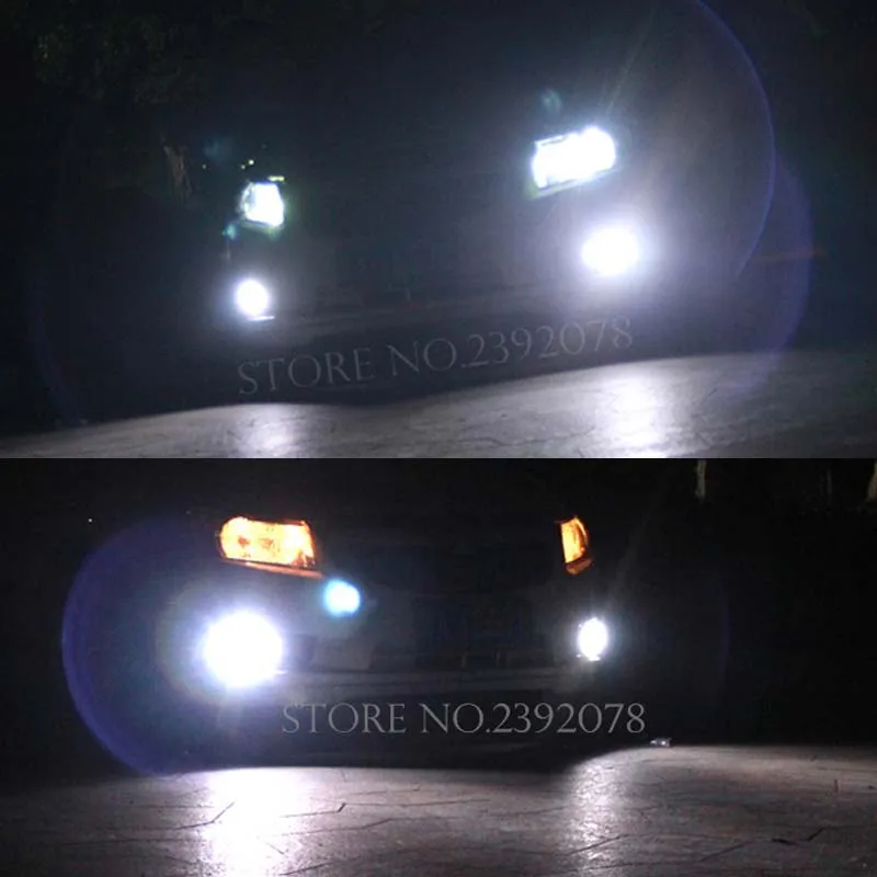 BOAOSI 2x Super White H8 H11 CREE Chip 5630SMD LED Fog Light Driving Bulbs for mazda 3 5 6 xc-5 cx-7 axela atenza