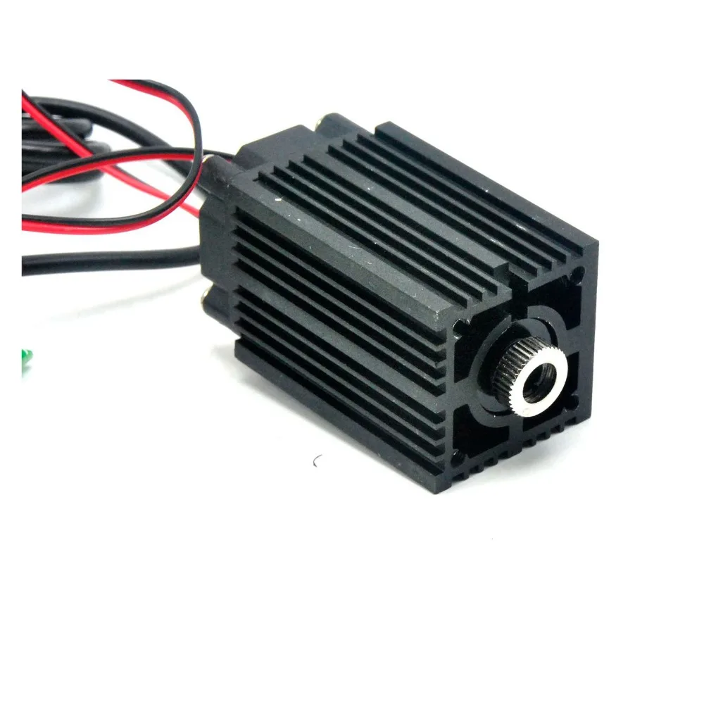 Módulo de diodo láser infrarrojo enfocable de alta potencia, 980nm, 200mW, con adaptador TTL de 12V y 1A, modulación y enfriamiento del ventilador