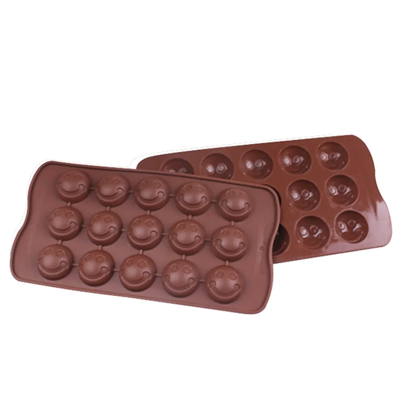 Smile Type Silicone Cake Chocolate Mold Jelly Mold Cake Moulds Bakeware D551