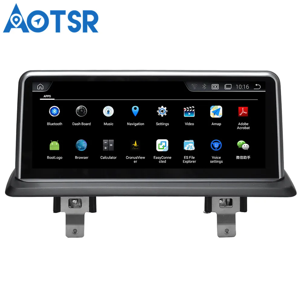 Aotsr Android 13 Car GPS Navigation NO DVD Player Headunit For BMW E87 (2006-2012) With Idrive 1 Din Radio Multimedia Stereo