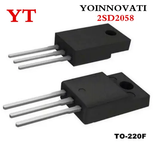 5pcs/lot 2SD2058 D2058 TO-220F 60V 3A transistor TO-220F IC Best quality