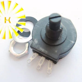 RVS28 RVS28P 1K 2K 4.7K 5K 10K 20K 47K 50K 100K 200K 470K 1M 2W Carbon Film Seal Potentiometer Pot Replace WTH118 x 50pcs