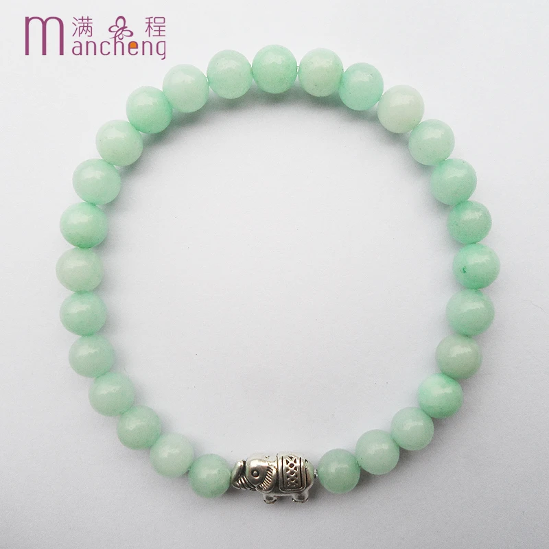 tiki fnaf по 1 грн все 6MM Natural blue Amazonite Stone Bracelet for Men Women Amazonite Beads Stone drunk Elephant Bracelets