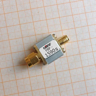 FBP-1590s SAW bandpass filter for GPS L1 band satellite positioning, only for passive antenna systems