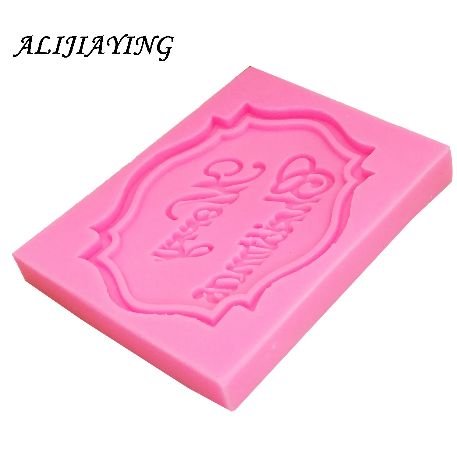 1Pcs Merry Christmas Letter form DIY Silicone Mold Chocolate Fondant Cake Decoration Tools Cake Baking Tools for kitchen D0281