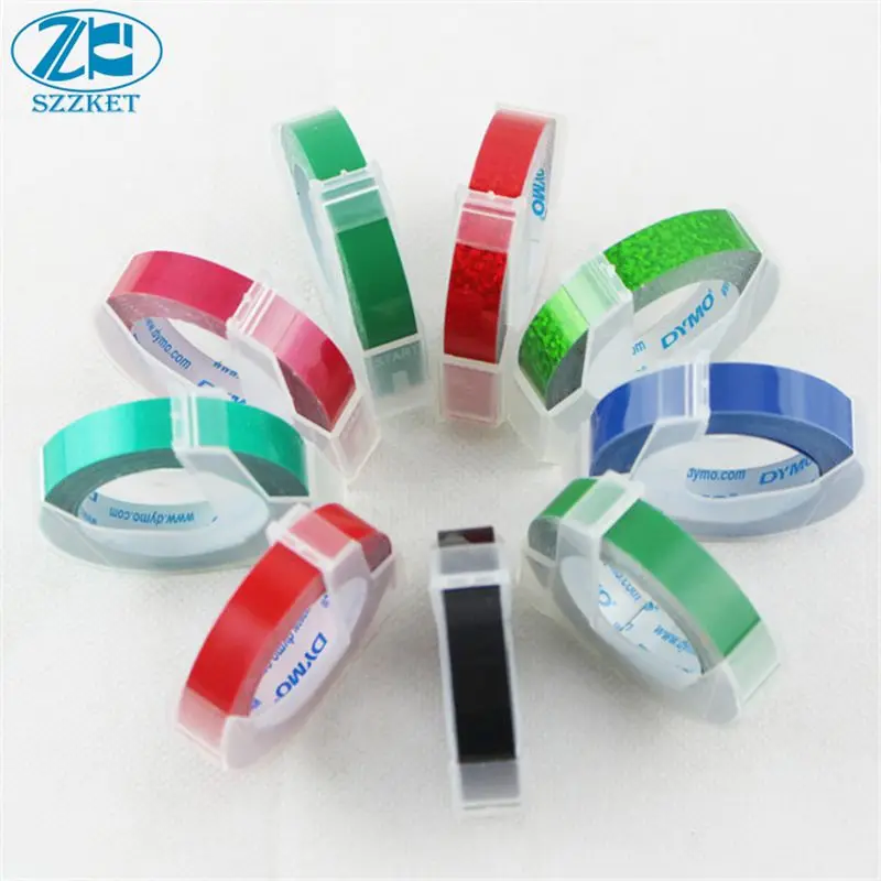 

10 шт. ручная этикетировочная машина, оригинальная лента для этикеток, лента 9 мм для этикеток DYMO 1610/1540/1880/12965