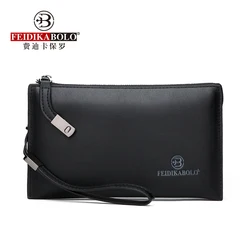 New Password Lock Men's Clutch Bag Large Capacity Long Men Wallets Phone Bag Fashion Business Male Key Wallet Multi-Card Wallet