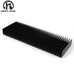 DIY Cooler Aluminum Heatsink Grille Shape Radiator Heat Sink Chip 246*84*25mm HD1969 IC Power Transistor