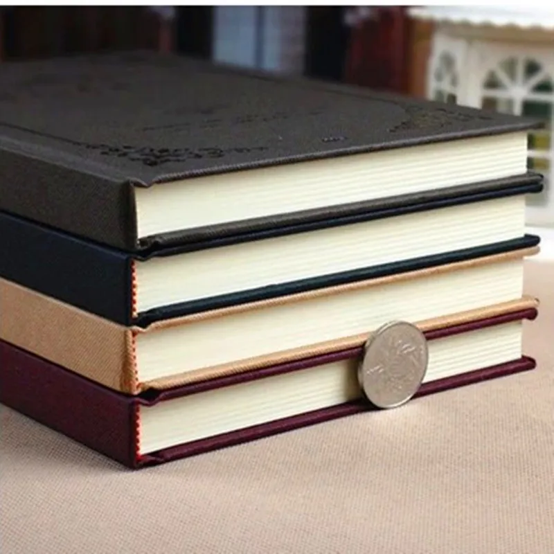 Creative Vintage A5 hardcover notebook Royal family notepad fashion retro diary Student Stationery Gifts School Office Supplies