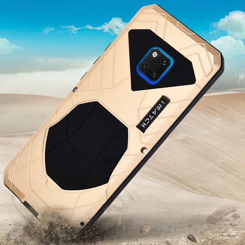 IMATCH Original For Huawei Mate 10 20X 20 Pro Phone Case Hard Aluminum Metal Protector Full Cover Heavy Duty Shockproof