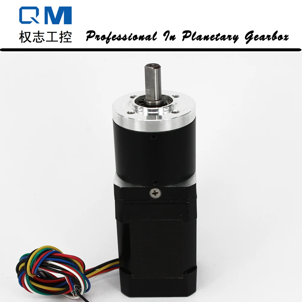 Nema 17 60W 24V 4000Rpm Gear Brushless DC Motor Planetary Reducer Gearbox Ratio 50:1