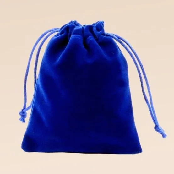 

Velvet Bag Drawstring Pouches Jewelry Bags Gift Package For Party Holiday New Year 7x9cm 9x12cm 100pcs/Lot 9colors