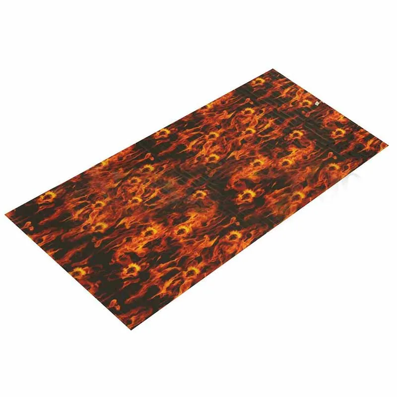 0.5m x 1m PVA Dipping Skulls Hydrographics Water Transfer Printing Flaming Film