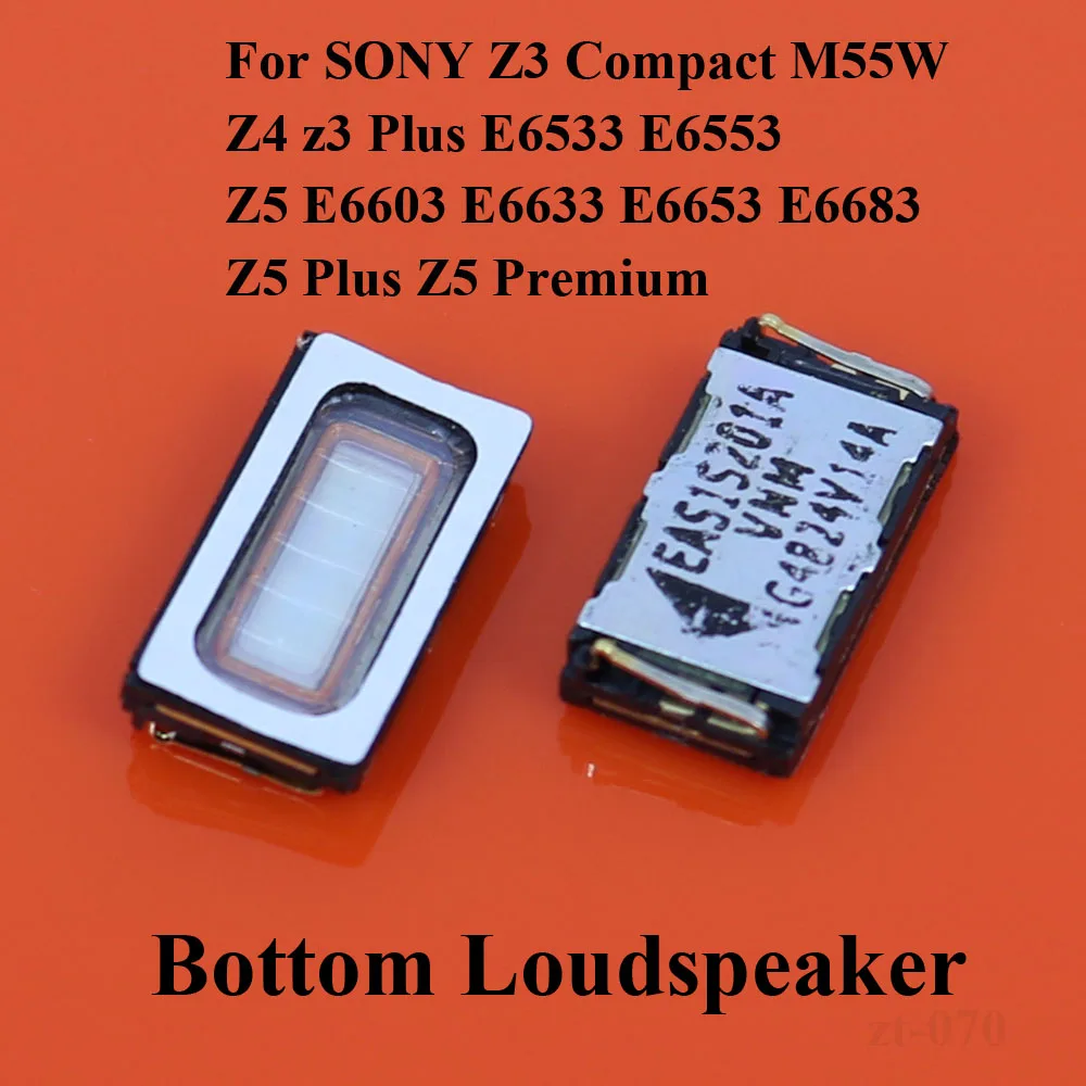 100% New Bottom Back Loud Speaker Loudspeaker Buzzer Ringer Parts For Sony Xperia XA Ultra X XA1 Z L36H Z1 L39H Z5 Compact Z4 Z3