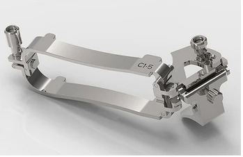 Compatible New Reusable Stainless Steel Needle guide for GE C1-5-D C1-5-RS probe Biopsy Kit 16G with CE approved