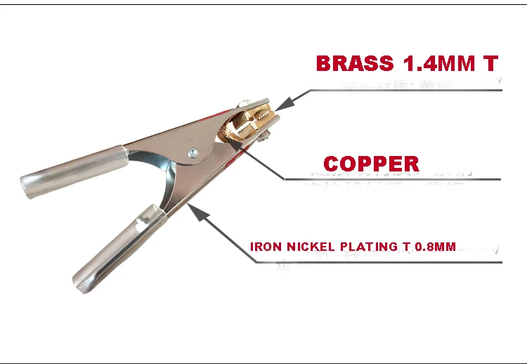 Free shipping 2pc Car battery Alligator clip big size 17CM battery fire cable clip high quality Crocodile Clip