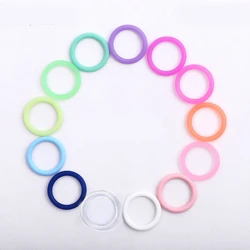 5pcs BPA Free Silicone Adapter O Rings Inner Size 21.5mm Match for Baby NUK MAM Dummy Pacifier Clip Chupeta Holder Silicone Ring