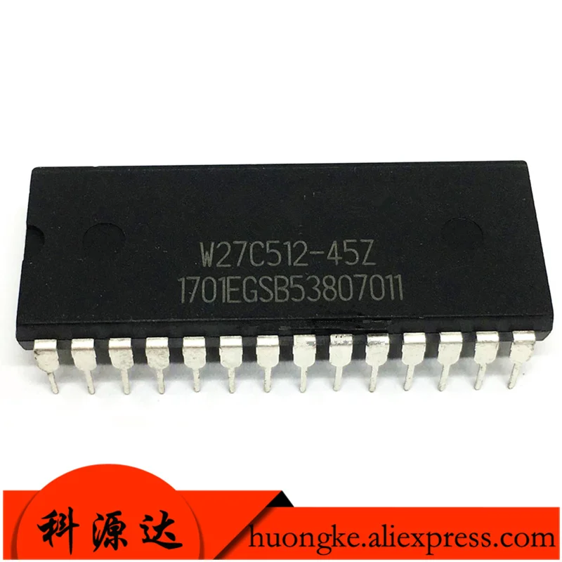 1pcs M27C512 m27c512-10f1 m27c512-12f1 m27c512-15f1 CDIP-28  W27C512-45 W27C512-45Z 27C512 DIP-28 M27C512-90B1 EPROM IC