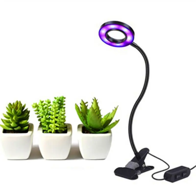 

LED plant fill light full spectrum of growth lights flower orchids fleshy bonsai desktop clips fill light Plant fill light Deskt