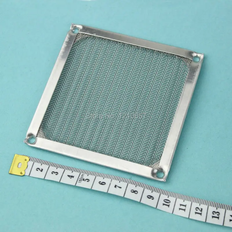 

10Pieces lot 90 mm PC Fan Aluminum Dustproof Filter Stainless Mesh