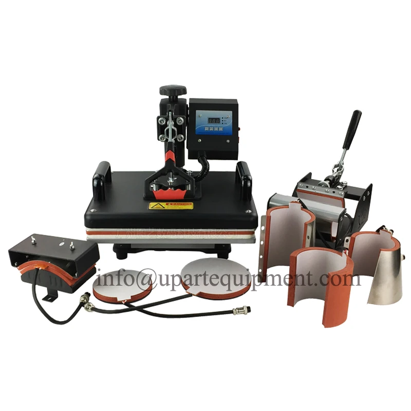 

Manual 8in1 Combo Heat Press Transfer Machine