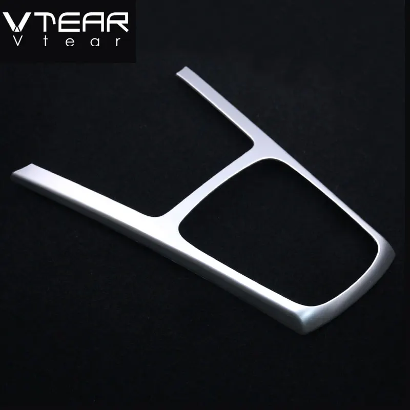 Vtear For Kia Rio 4 X-Line Gears Frame Cover Interior U Panel Circle Chrome Trim Car-Styling Interior Moulding Accessories 2018