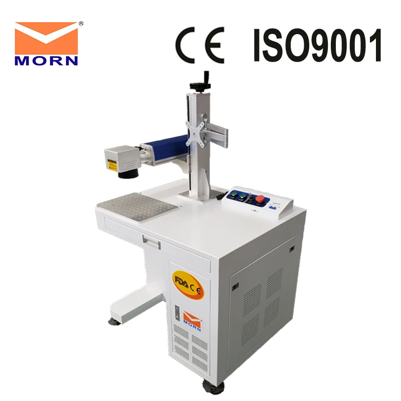 Morn-marcador de laser de grande escala, máquina de marcação a laser de metal em fibra, tamanho grande