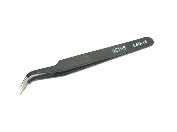 High quality 10PCS/Lot Antistatic BGA ESD Tweezers ESD-10 ESD-11 ESD-12 ESD-13 ESD-14 ESD-15 Free Shipping