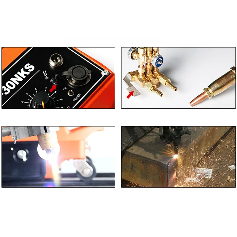 Plasma Cutting Machine Small Turtle Semi-automatic Welding Cutting Machine Linear Flame Cutting Machine CG1-30