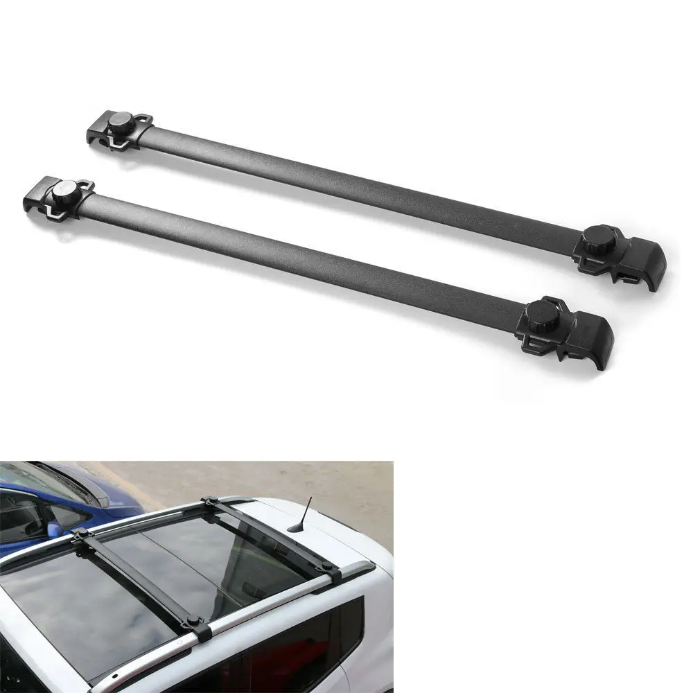 BBQ@FUKA 2x Baggage Luggage Roof Rack Rail Cross Bar Crossbar Fit For Jeep Renegade 2015-2017