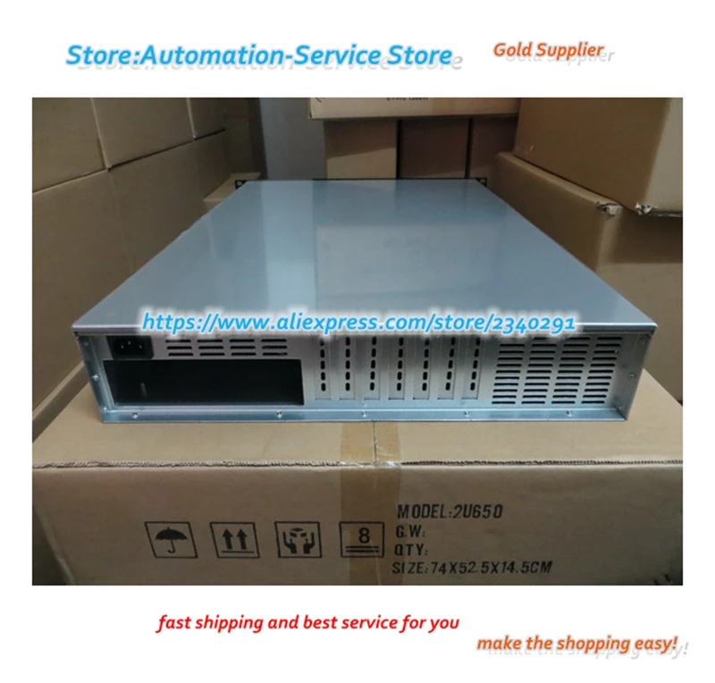 

2U650 2U Rack Server Storage Industrial Industrial Chassis Xeon ATX 2U Plate Chassis