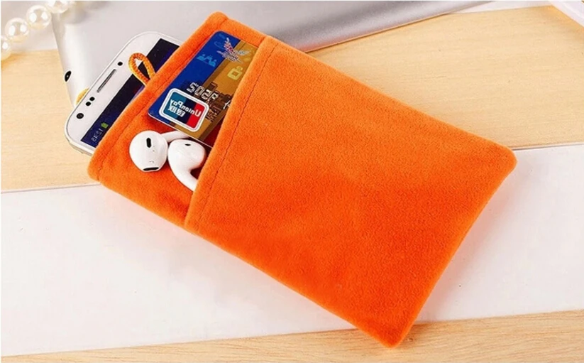 FSSOBOTLUN,8 Colors,For iPhone14 13 12 11 pro max /XS MAX Case Colorful 6.7 inch Flannel Soft Cloth Pouch Bag Case Pocket