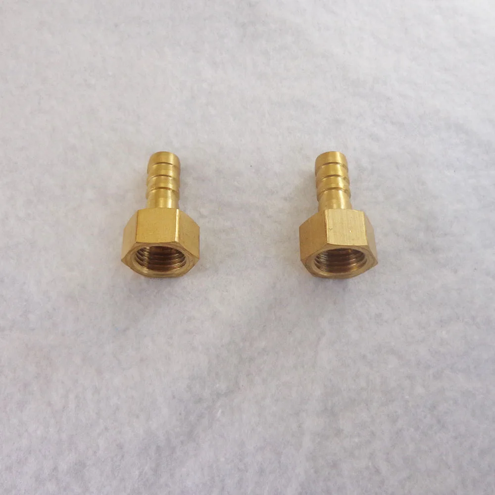 

BSP Female G1/4" to 6/8/10mm Outer Diameter Brass Hose Barb Pluging for Plumbing from Ultisolar