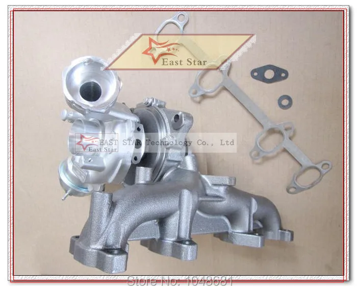 

Turbocharger GT1646V 756867-0003 765261-0005 756867 Turbo For AUDI A3 For VW Golf V Jetta Passat B6 Octavia BMP BMM BVD 2.0L TDI