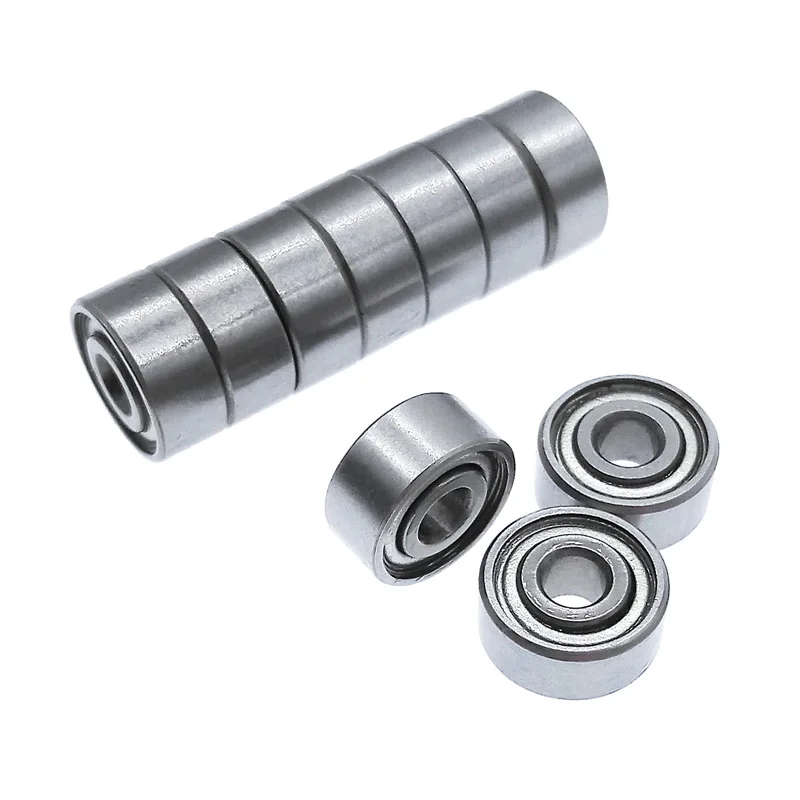 10pcs 603ZZ bearing 3*9*4 mm metal sealed bearing carbon steel bearing 603 miniature bearing hardware transmission parts image 2