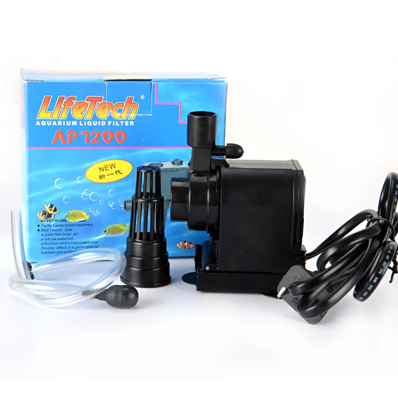 JEBO LIFETECH AP 1200 Submersible pump AP1200 8.5W 600L three in one fish tank filter