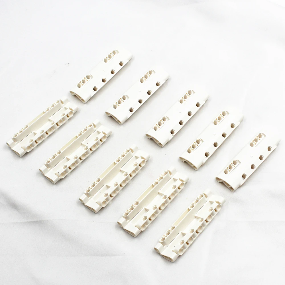 MOC Building Blocks Technical Parts 10pcs Technical BOWED PANEL 3X11X2 DIA4,85 (X19)compatible with Lego 11954 for Kids Toy