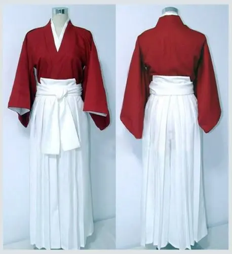 Japanese Anime Outfit Rurouni Kenshin Kenshin Himura cosplay costume customized