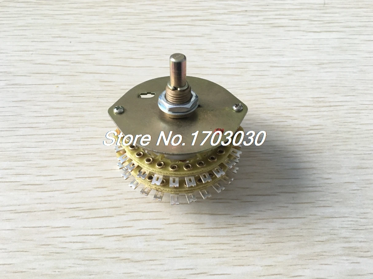 DIY Volume Control 2P23T 2 Pole 23 Throw 2 Wafers Selector Rotary Switch