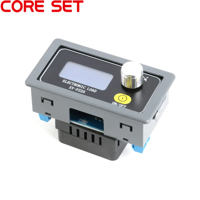 4A 25W Multifunctional Battery Capacity Tester LCD Display Adjustable Constant Current Electronic Load USB Charger Tester