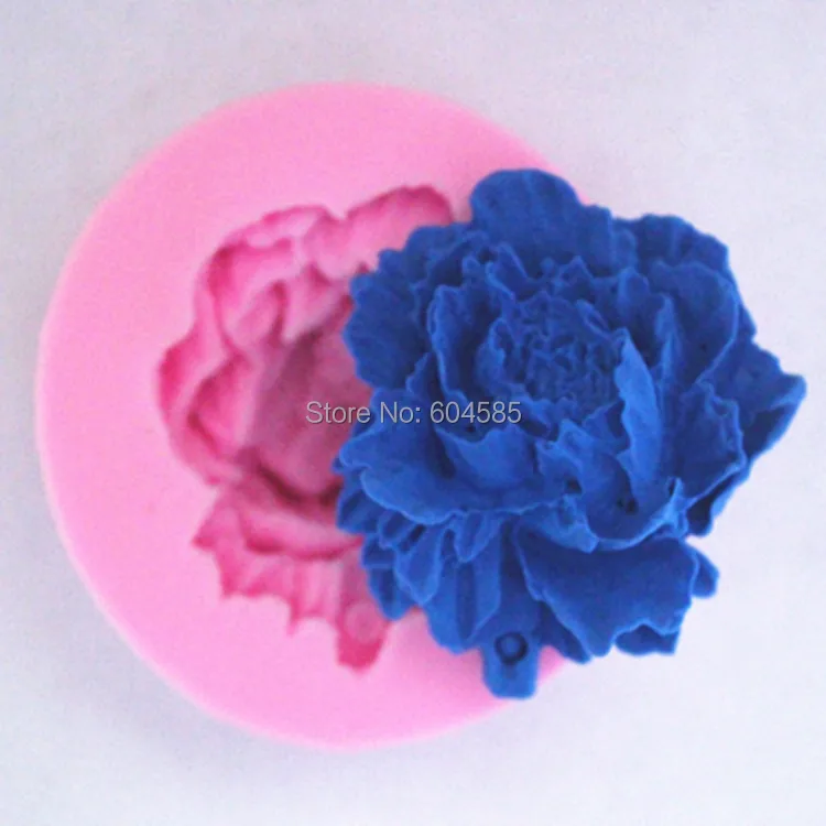 flower 3D silicone fondant cake molds soap chocolate mould for the kitchen baking Sugarcraft  FM180