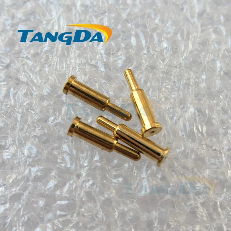 Tangda 1000pieces 2*7mm D 2*7 spring probe PCB test pin High current Guide pin locating pin Pogo pin for charging connector A.