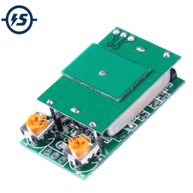 Microwave Radar Sensor Switch Module DC 5V 5.8G 5.8GHz ISM Waveband Sensing 12m HFS-DC06 No Interference