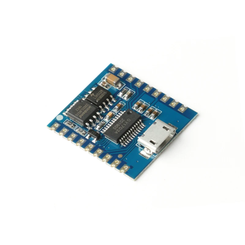 Voice Playback Module DY-SV17F MP3 Voice Module WAV Decoding 32Bit IO Trigger UART Control Storage Audio USB Download Flash