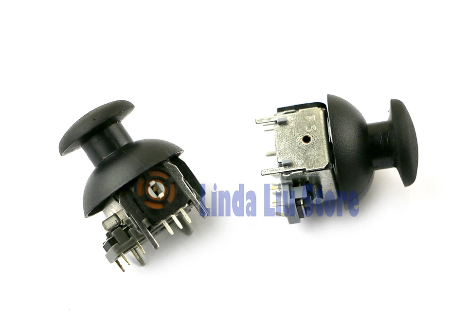 アナログジョイスティックシェル,マッシュルームキャップ,ps2コントローラー用の小さな穴,3Dロッカー,ChengChengDianWan-3D個,50セット,100