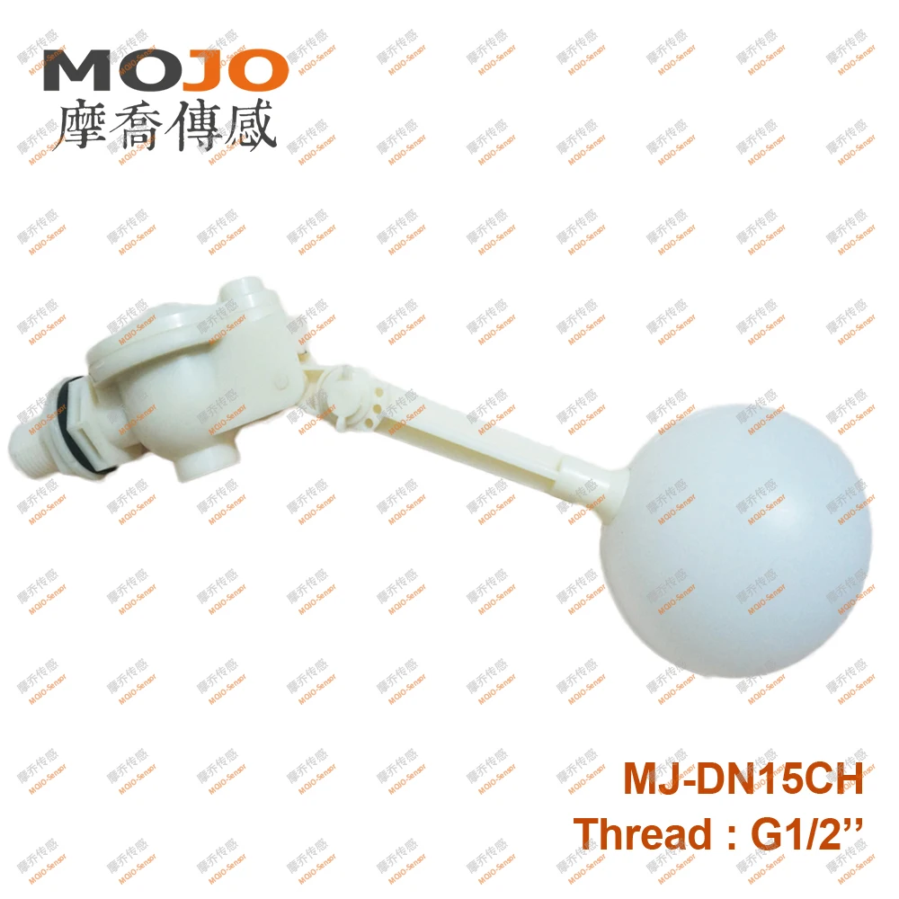 

2020 MJ-DN15CH G1/2''Mounting thread Water tank differential pressure self - locking plastic ball float valve